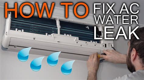 why does my window ac leak water inside|Indoor AC Leaking Water: 8 Common Causes & How To Fix。